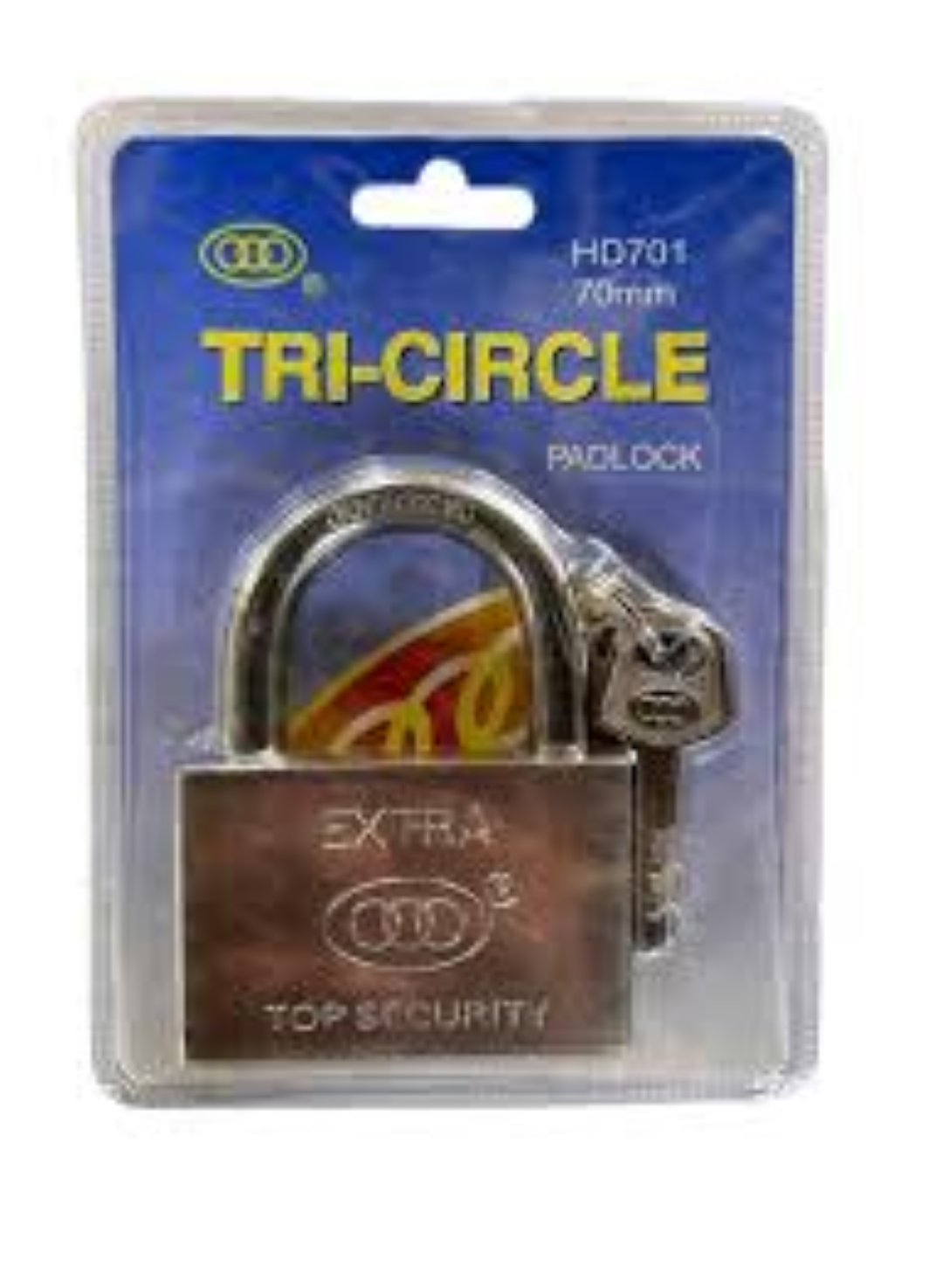 TRI CIRCLE PADLOCK HD701